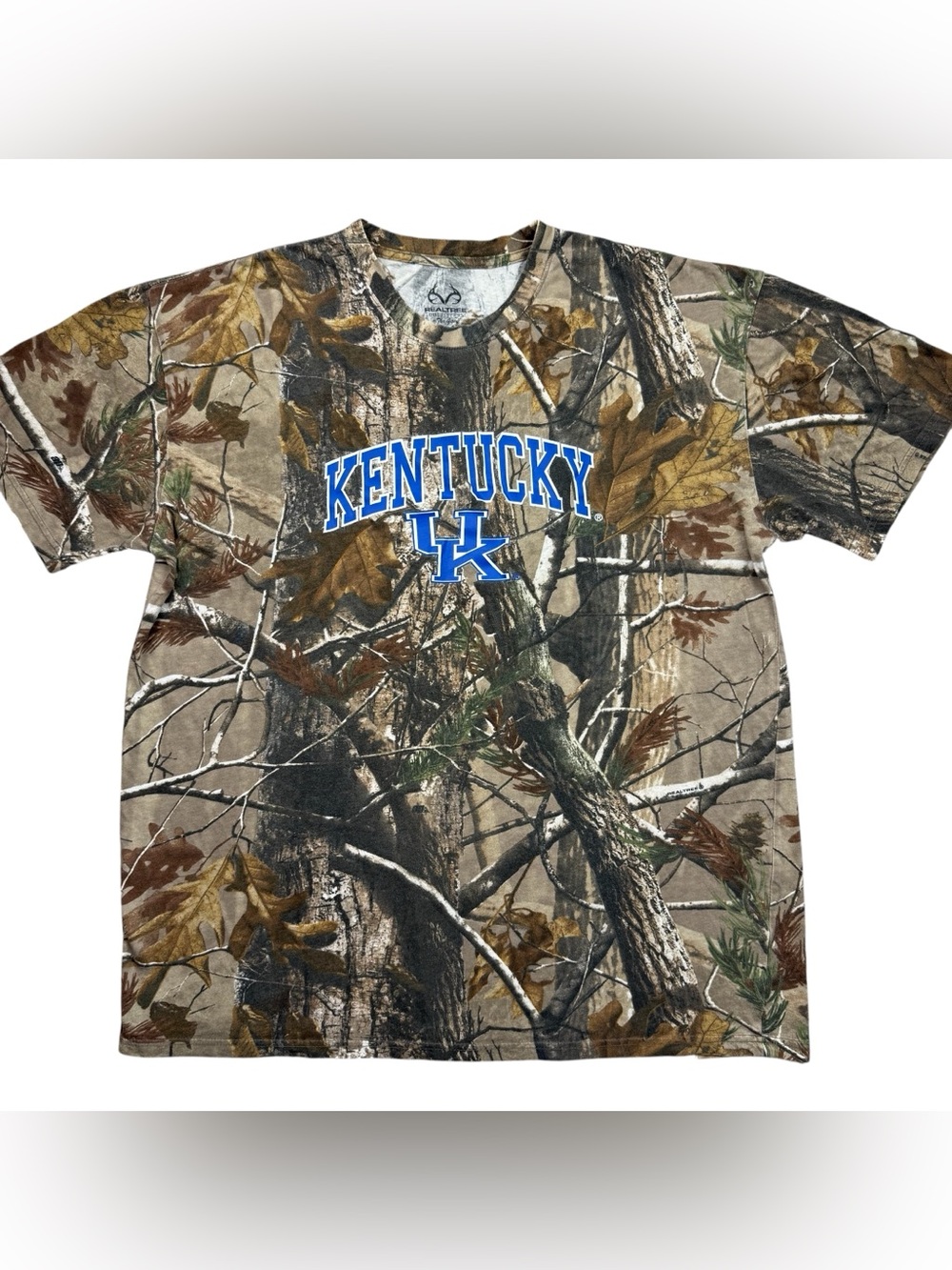 Realtree Camo x University of Kentucky Wildcats x The Game Men’s t-shirt size XL
